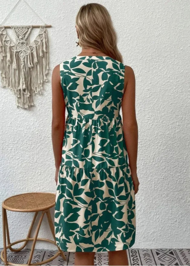 Elsie – Elegante Zomerjurk met V-hals