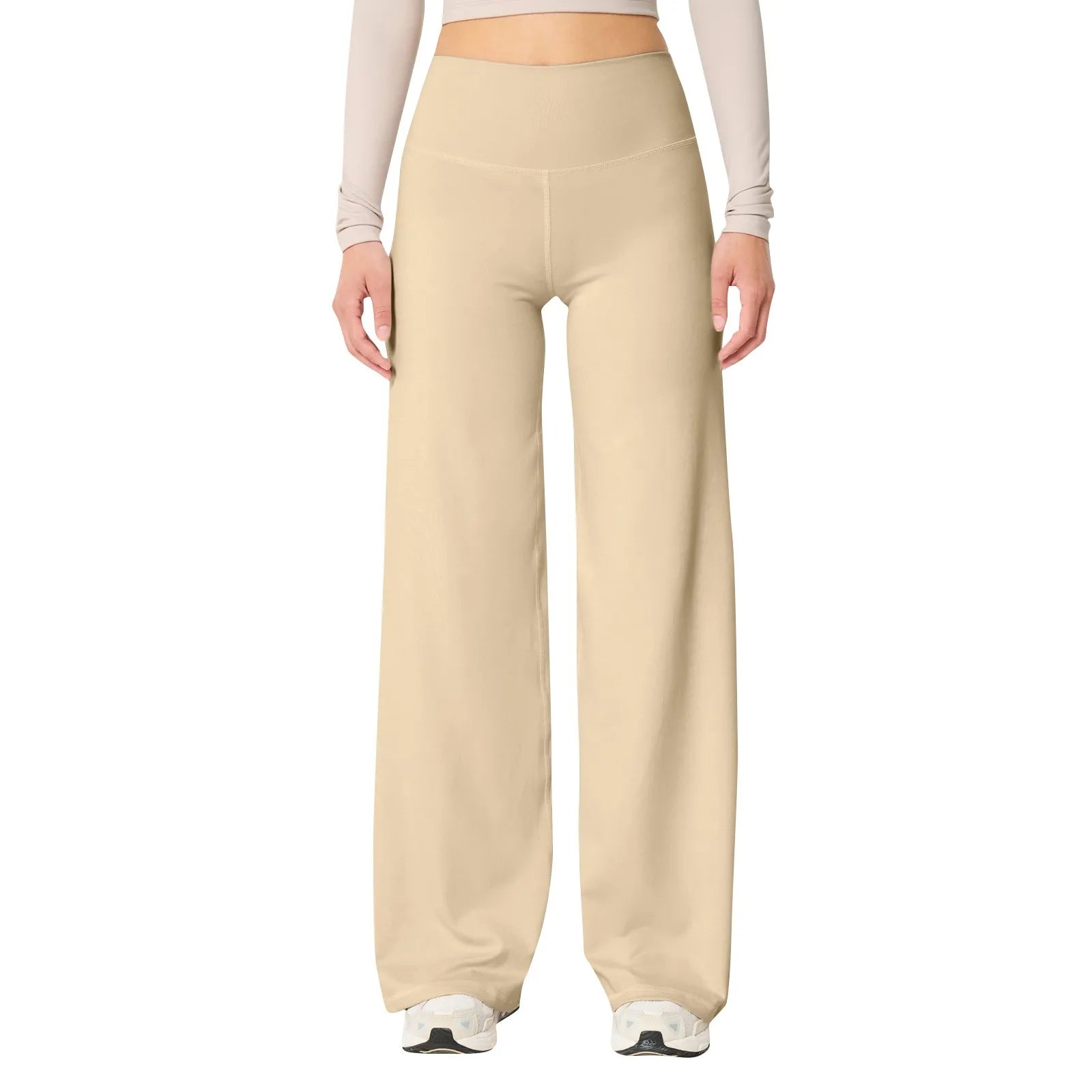 Stretchy Yoga Broek met Hoge Taille Dames