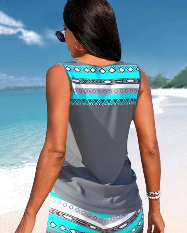 Tankini Badpak Dames