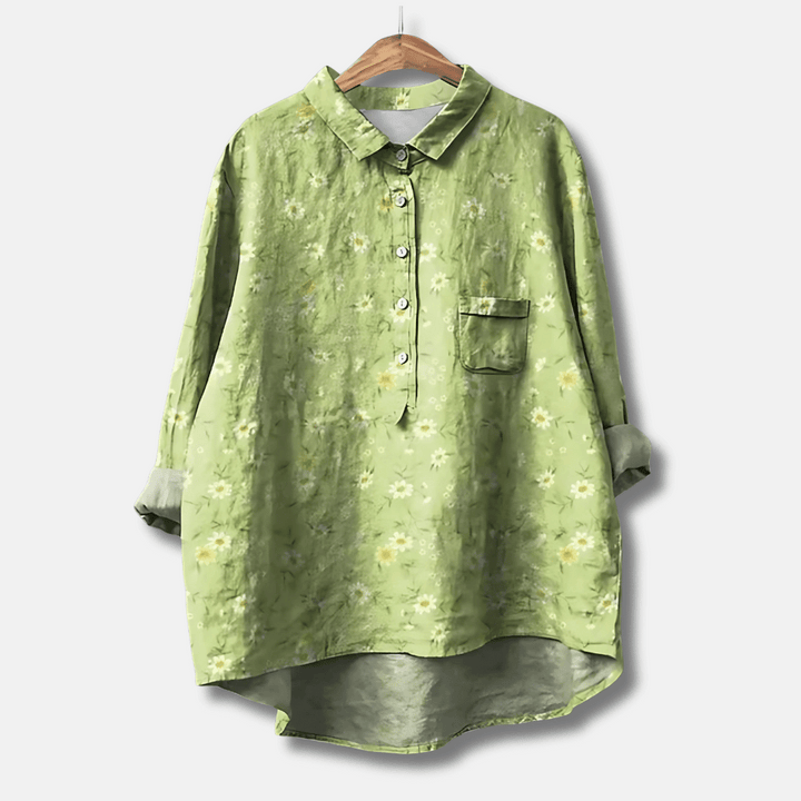 Losse lange blouse voor dames