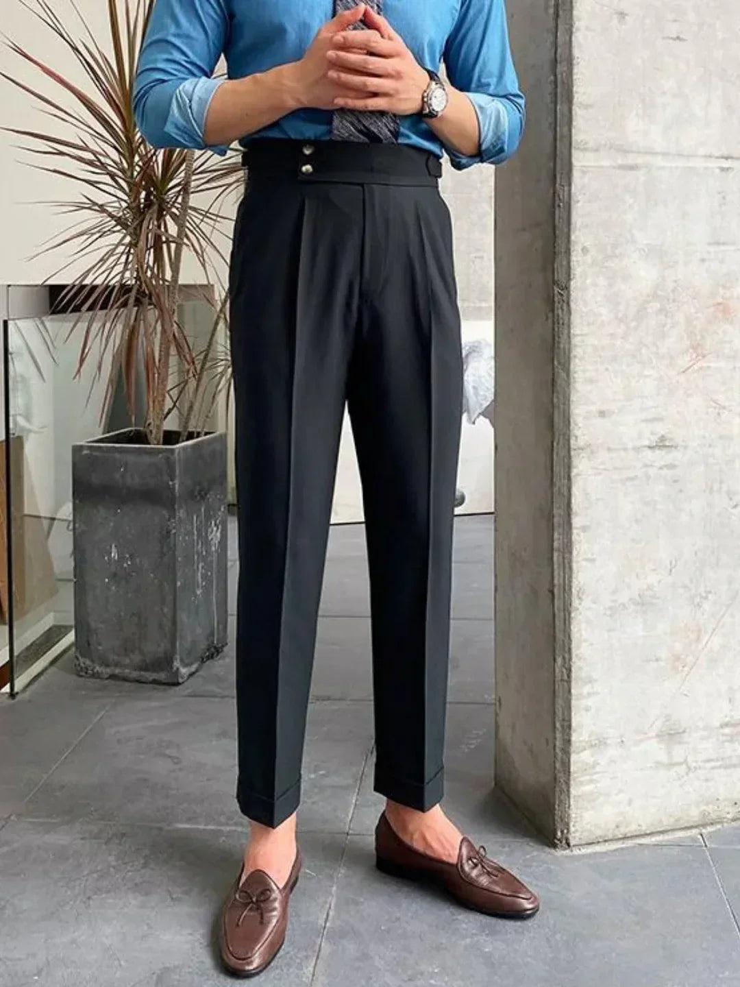Zalecta | Elegante Klassieke Pantalon