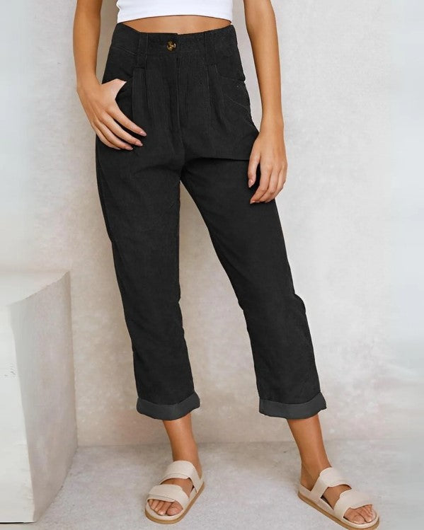 VelvetEase – Corduroy Broek