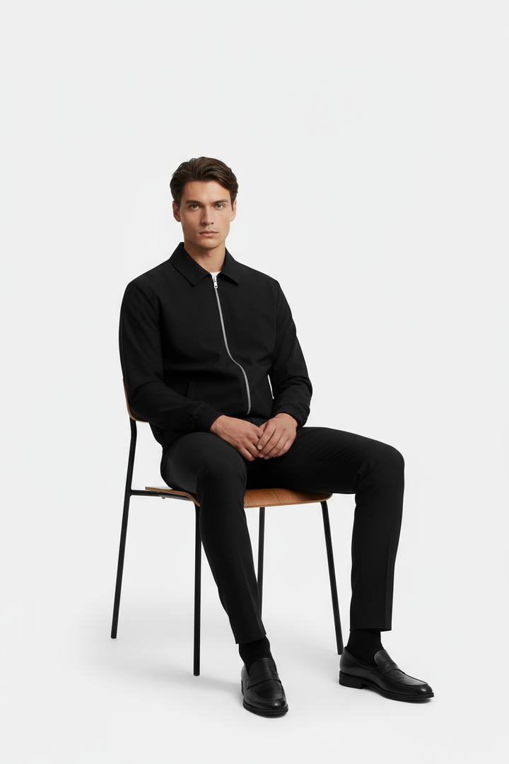 Onyx Black Tech Pants