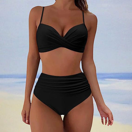 Comfortabele Bikini Met Hoge Taille