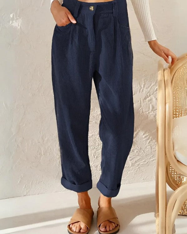 VelvetEase – Corduroy Broek