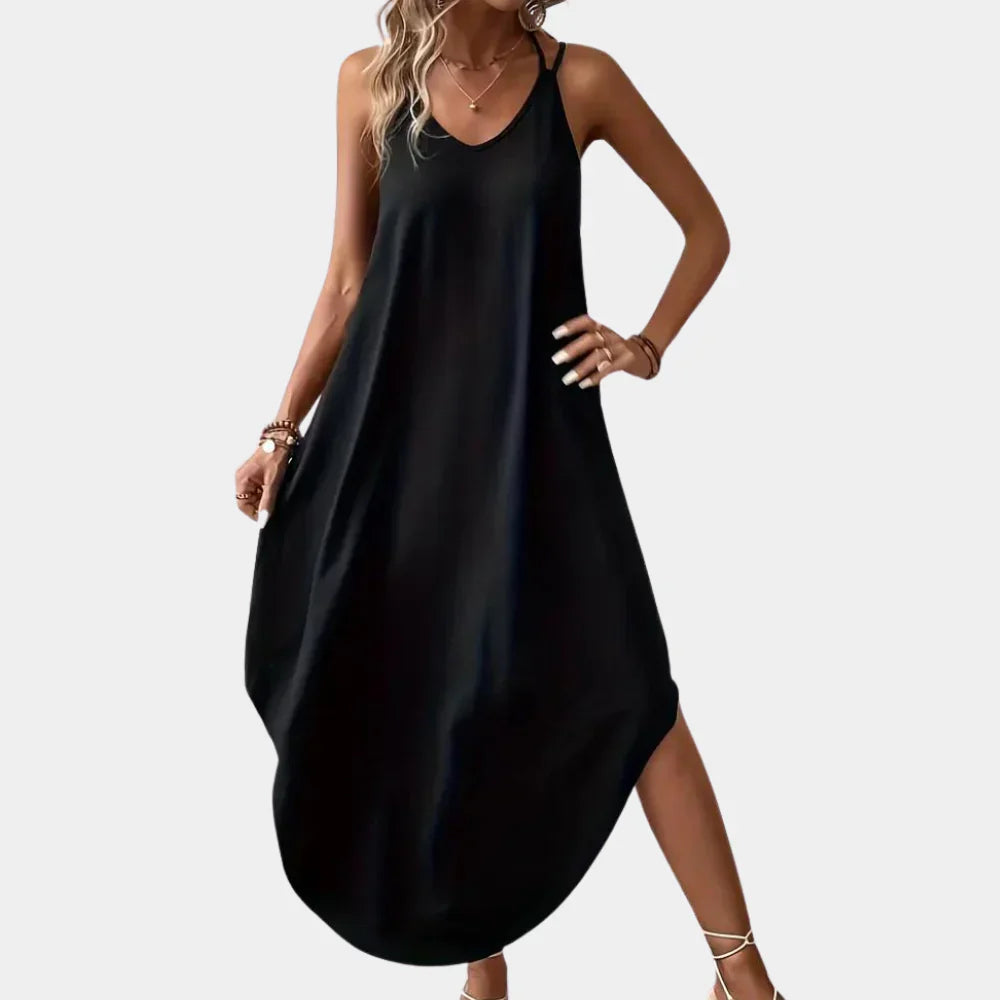 V-hals Cami-jurk Dames