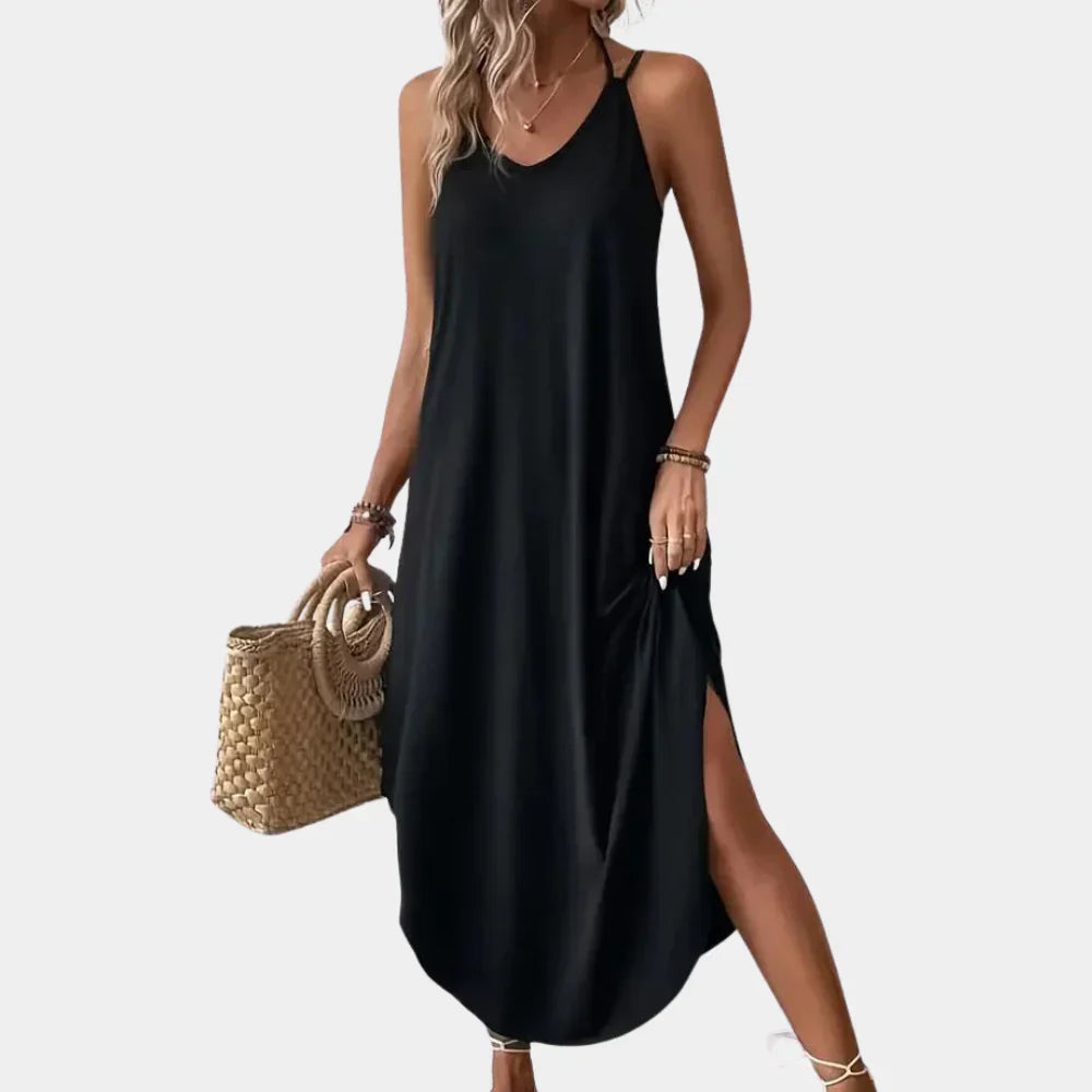 V-hals Cami-jurk Dames