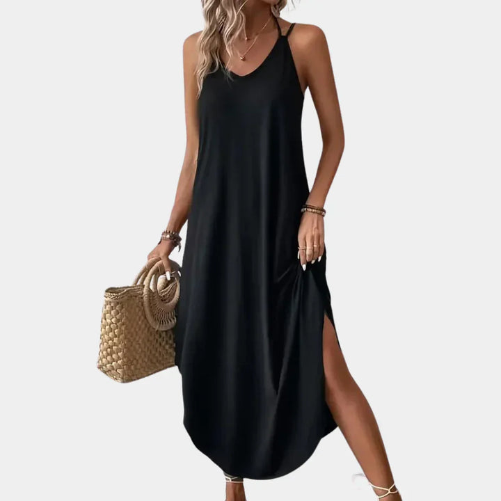 V-hals Cami-jurk Dames