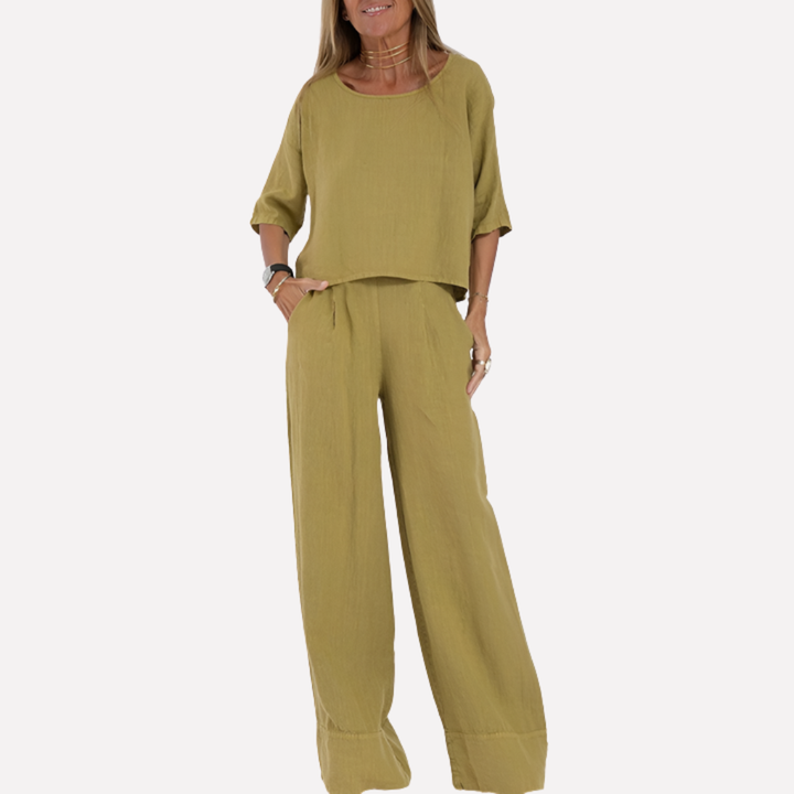 Dames Relaxed Fit Twee-delig Set