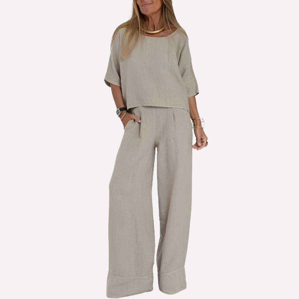 Dames Relaxed Fit Twee-delig Set