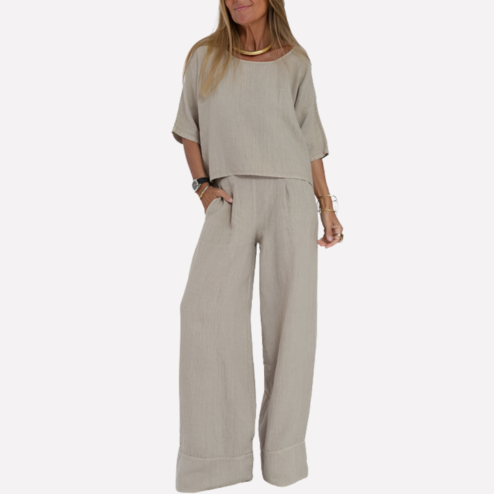 Dames Relaxed Fit Twee-delig Set