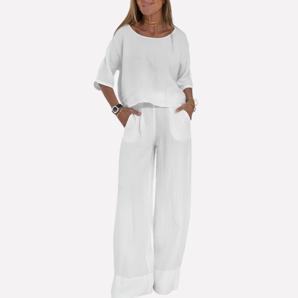Dames Relaxed Fit Twee-delig Set