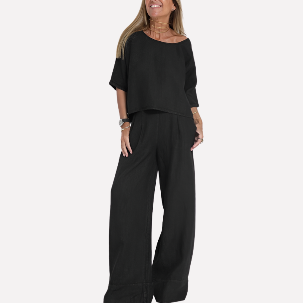 Dames Relaxed Fit Twee-delig Set