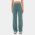 Comfortabel Rechte Broek met Hoge Taille