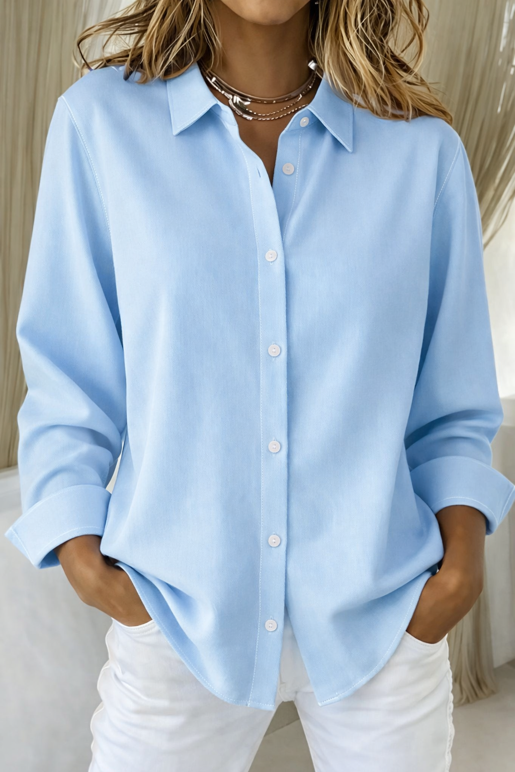 Sophie™ | Elegante Knopen Blouse