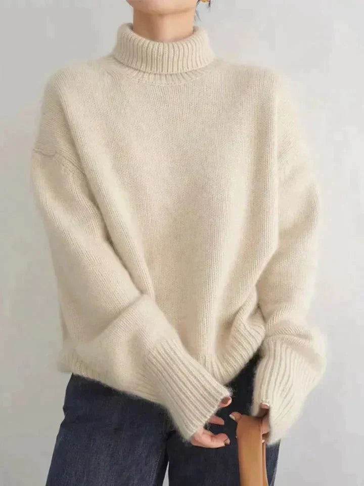 Luxe kasjmier coltrui Dames