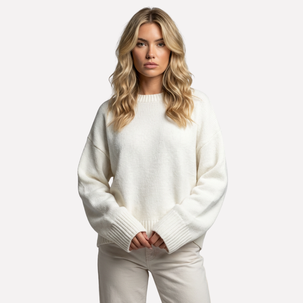 Vrouwen Oversized Chunky Pullover