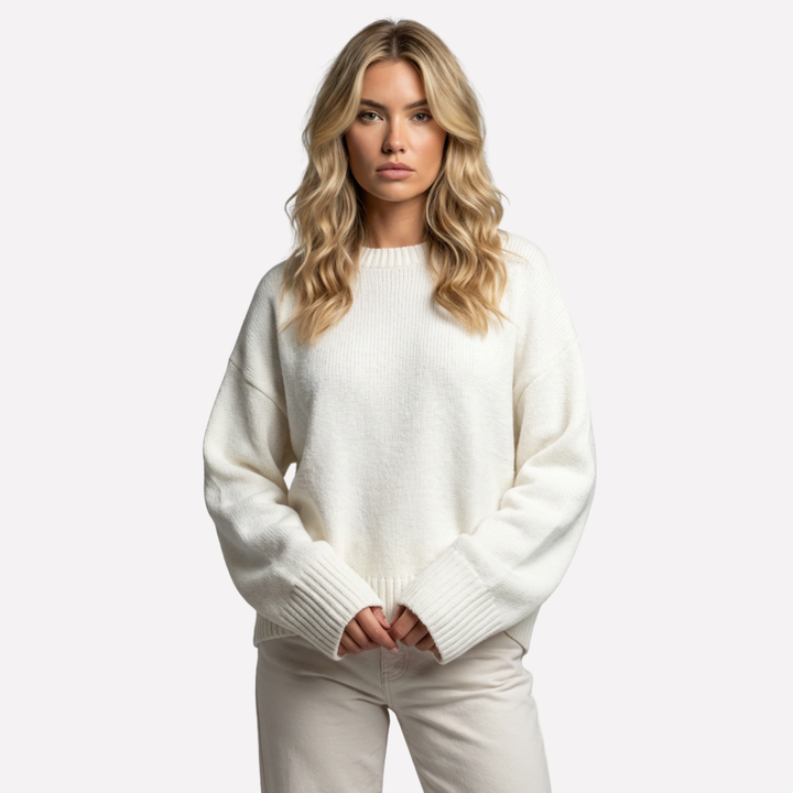 Vrouwen Oversized Chunky Pullover