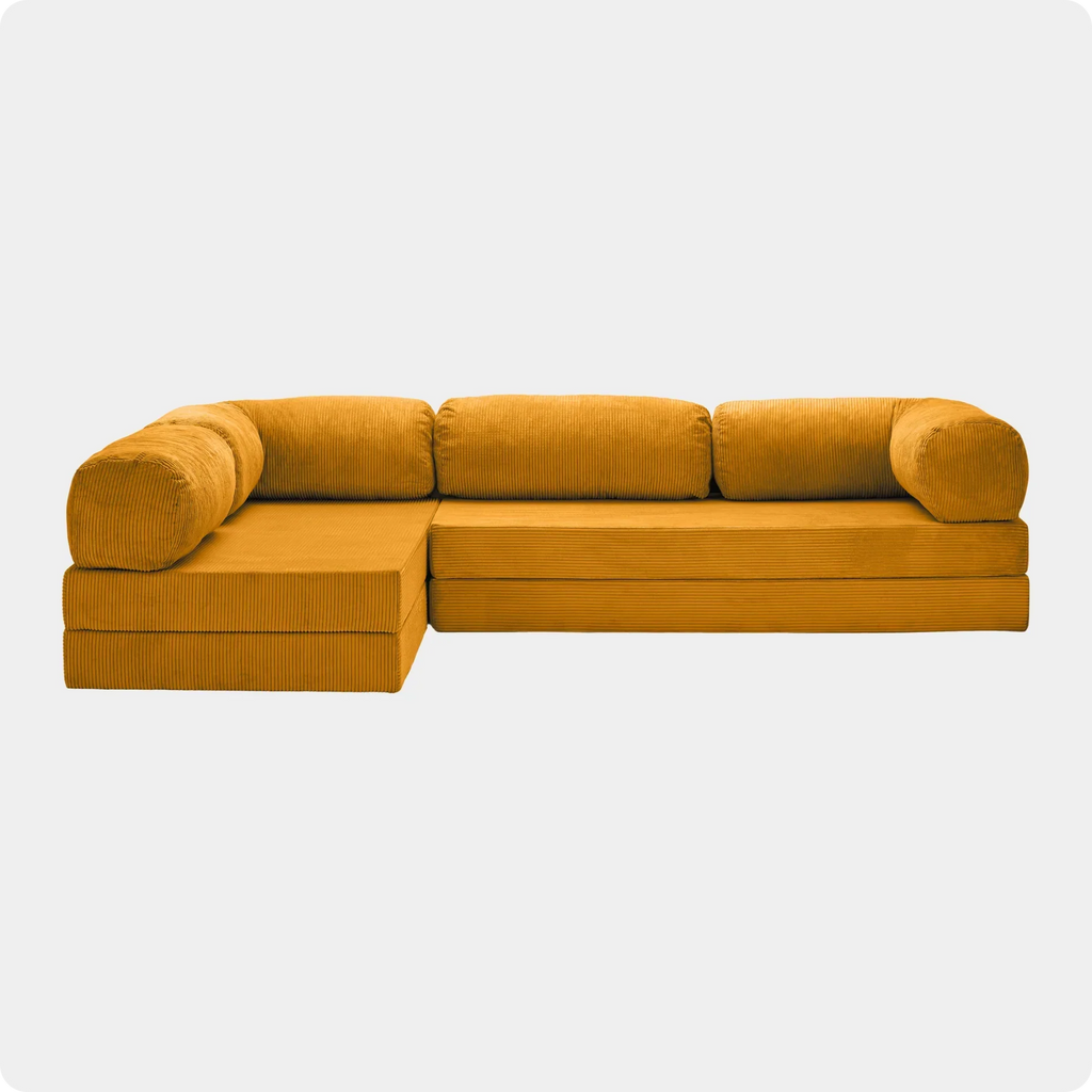 Soft Living | Sofa Corner Open - Tangerine