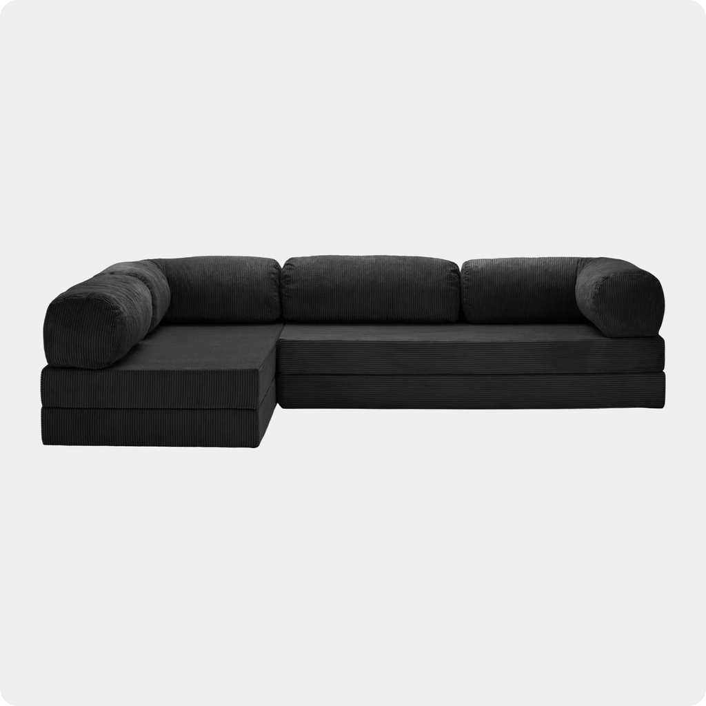 Soft Living | Sofa Corner Open - Black