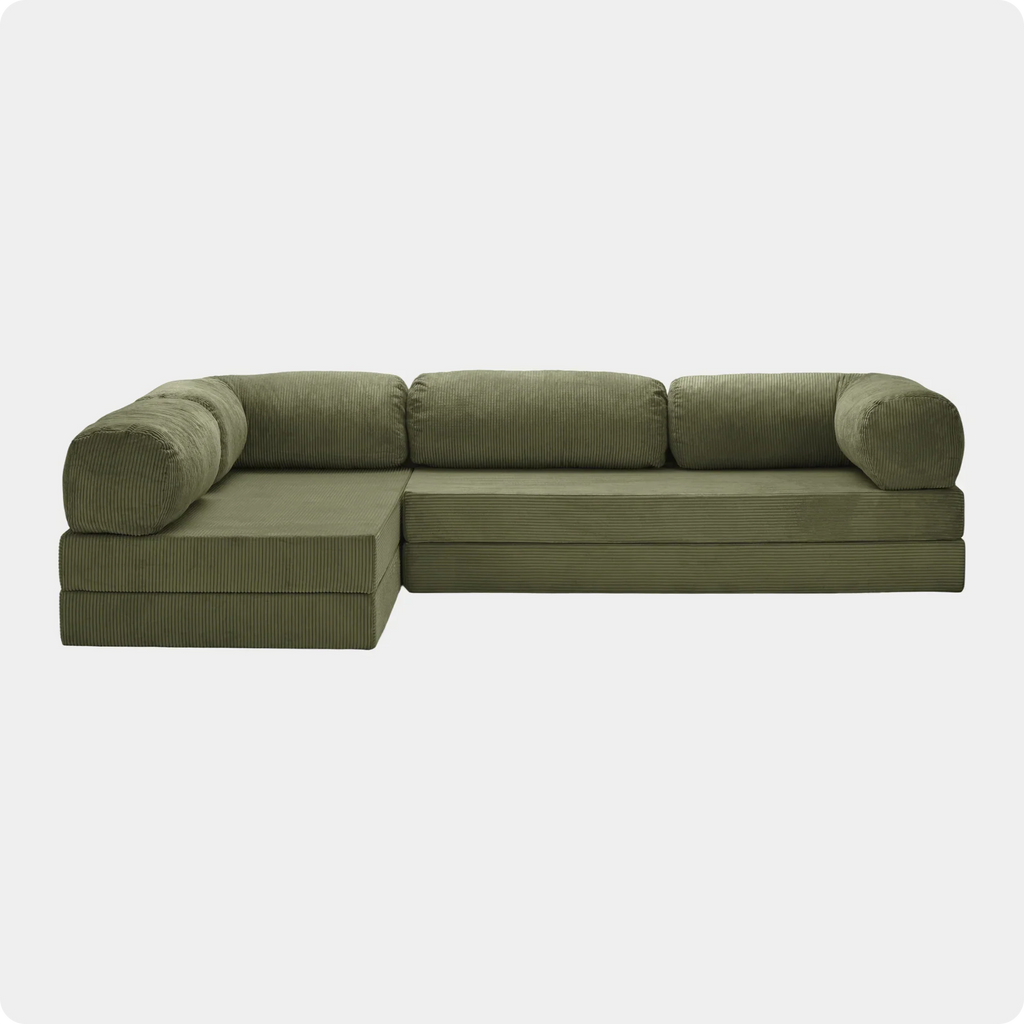 Soft Living | Sofa Corner Open - Moss