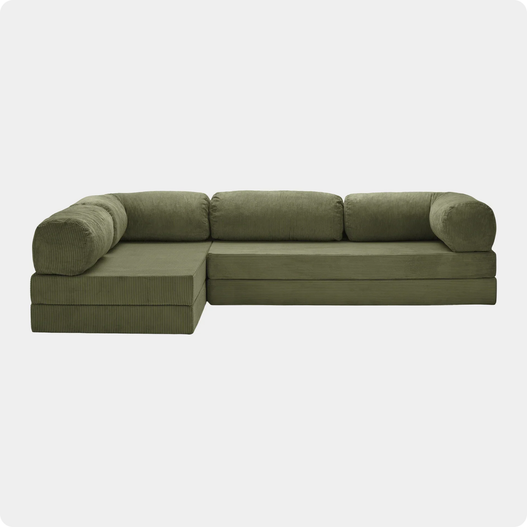 Soft Living | Sofa Corner Open - Moss
