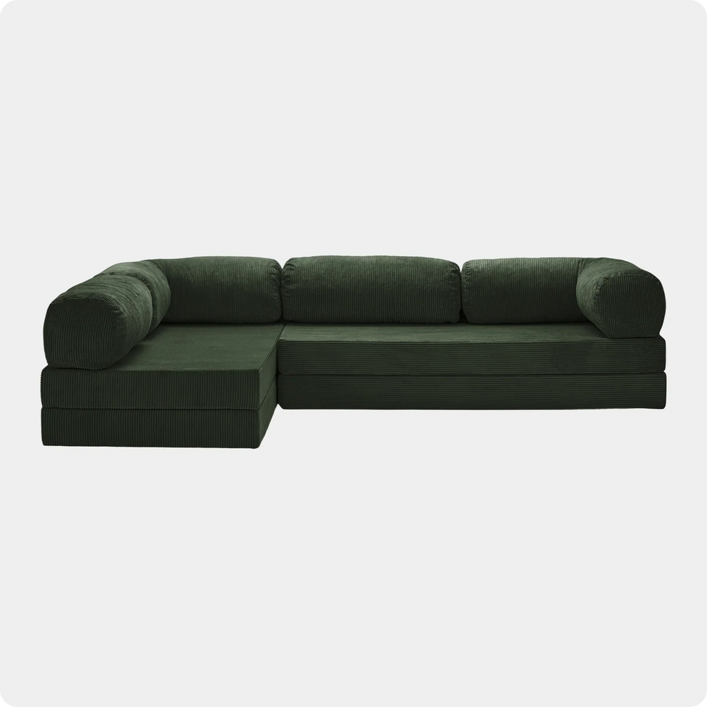 Soft Living | Sofa Corner Open - Emerald