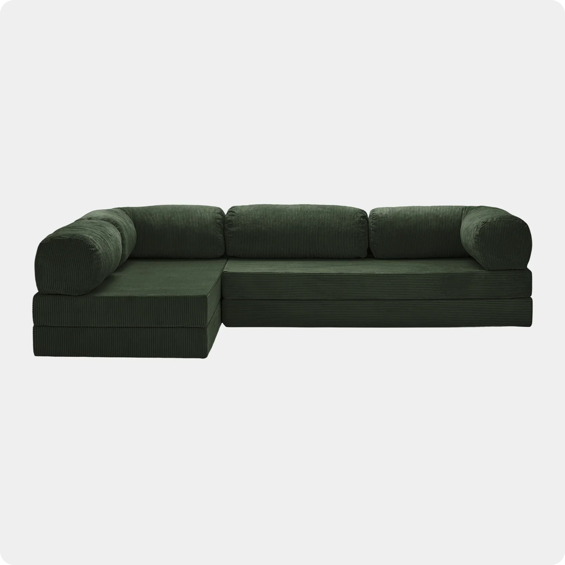 Soft Living | Sofa Corner Open - Emerald