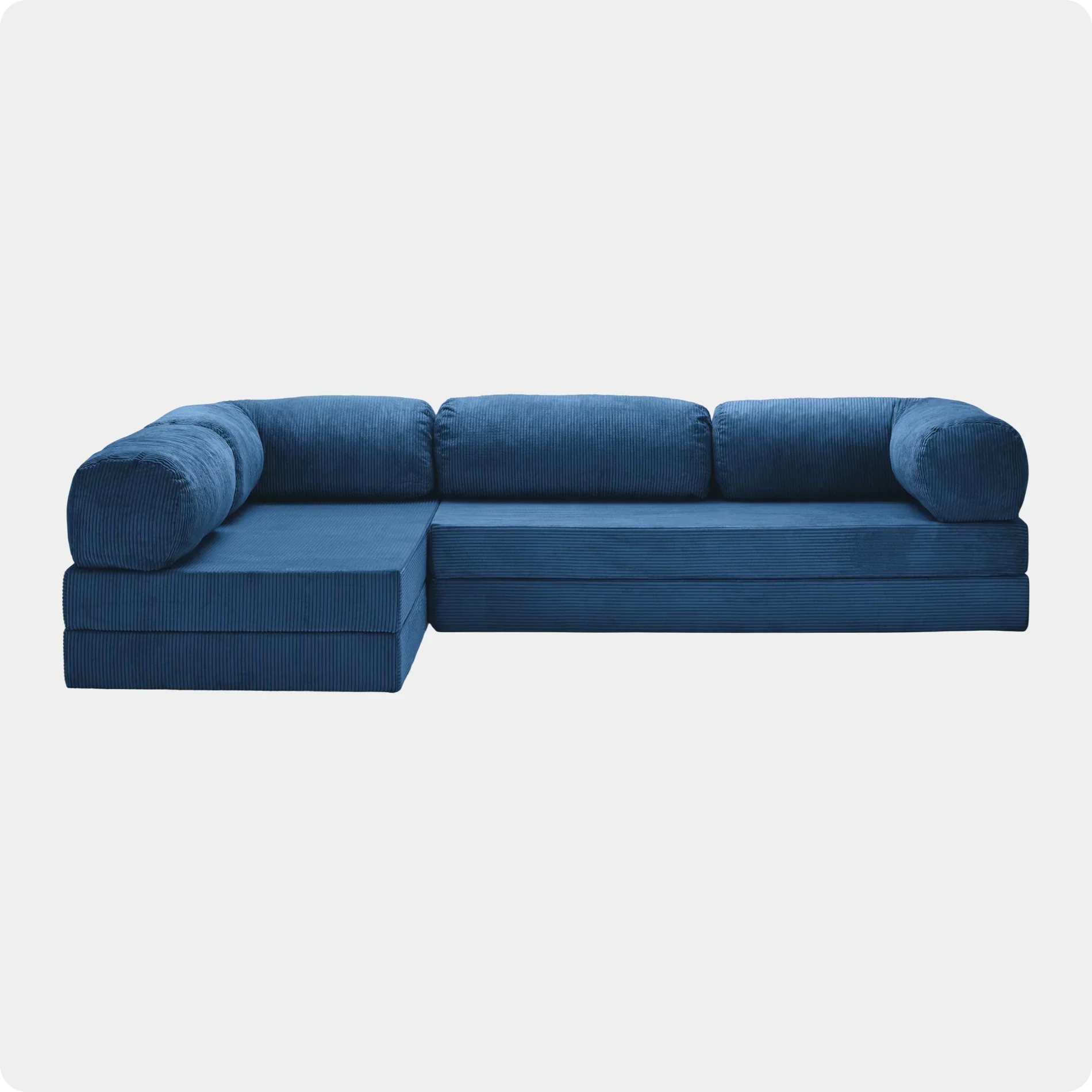 Soft Living | Sofa Corner Open - Blue