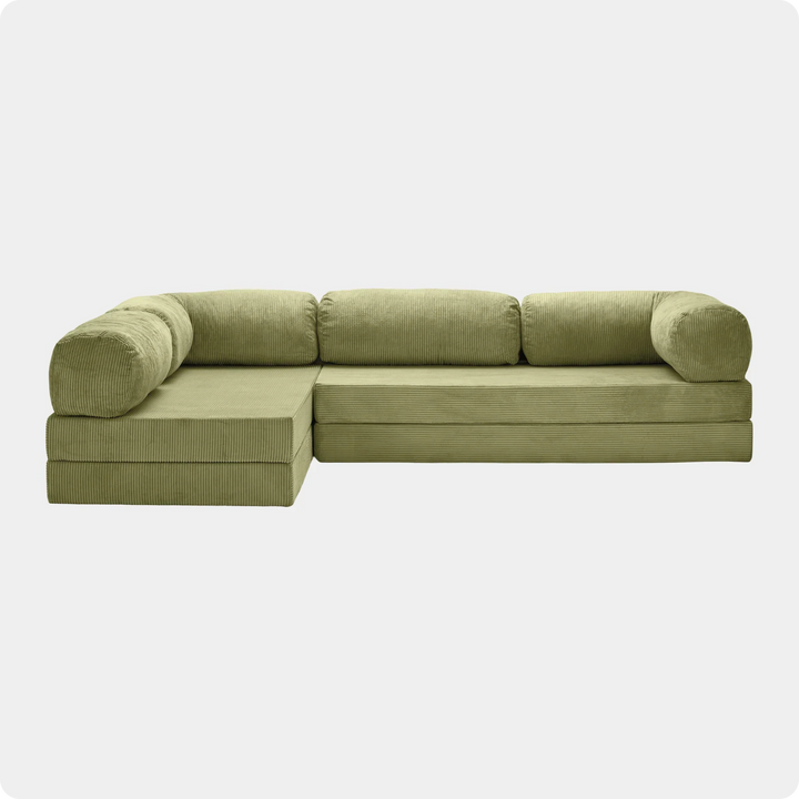Soft Living | Sofa Corner Open - Olive