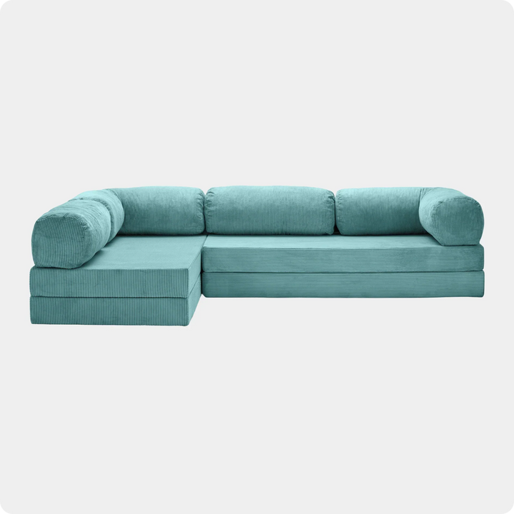 Soft Living | Sofa Corner Open - Turquoise