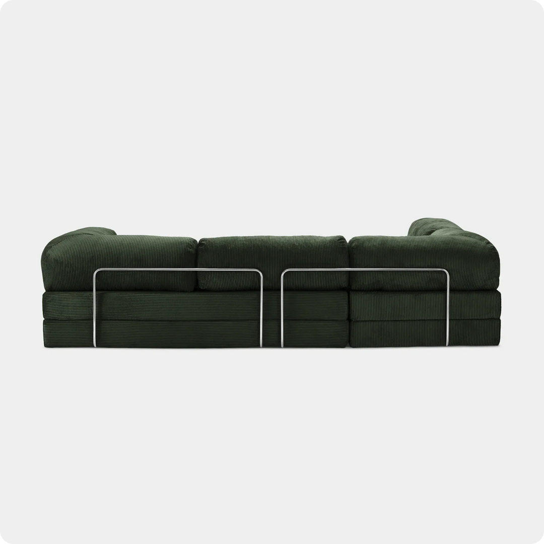 Soft Living | Sofa Corner Open - Emerald