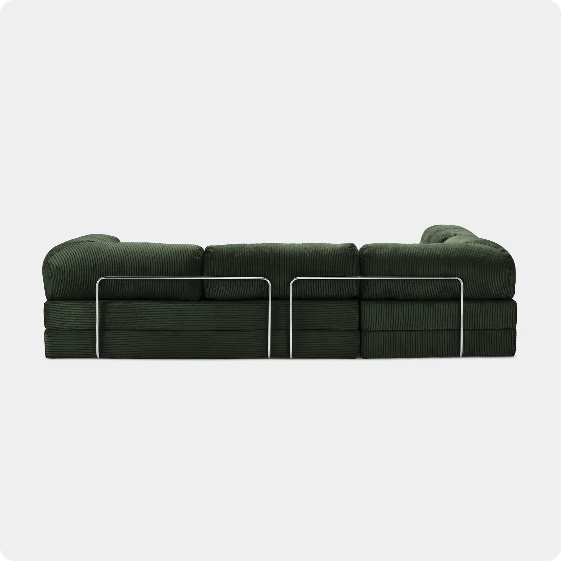 Soft Living | Sofa Corner Open - Emerald