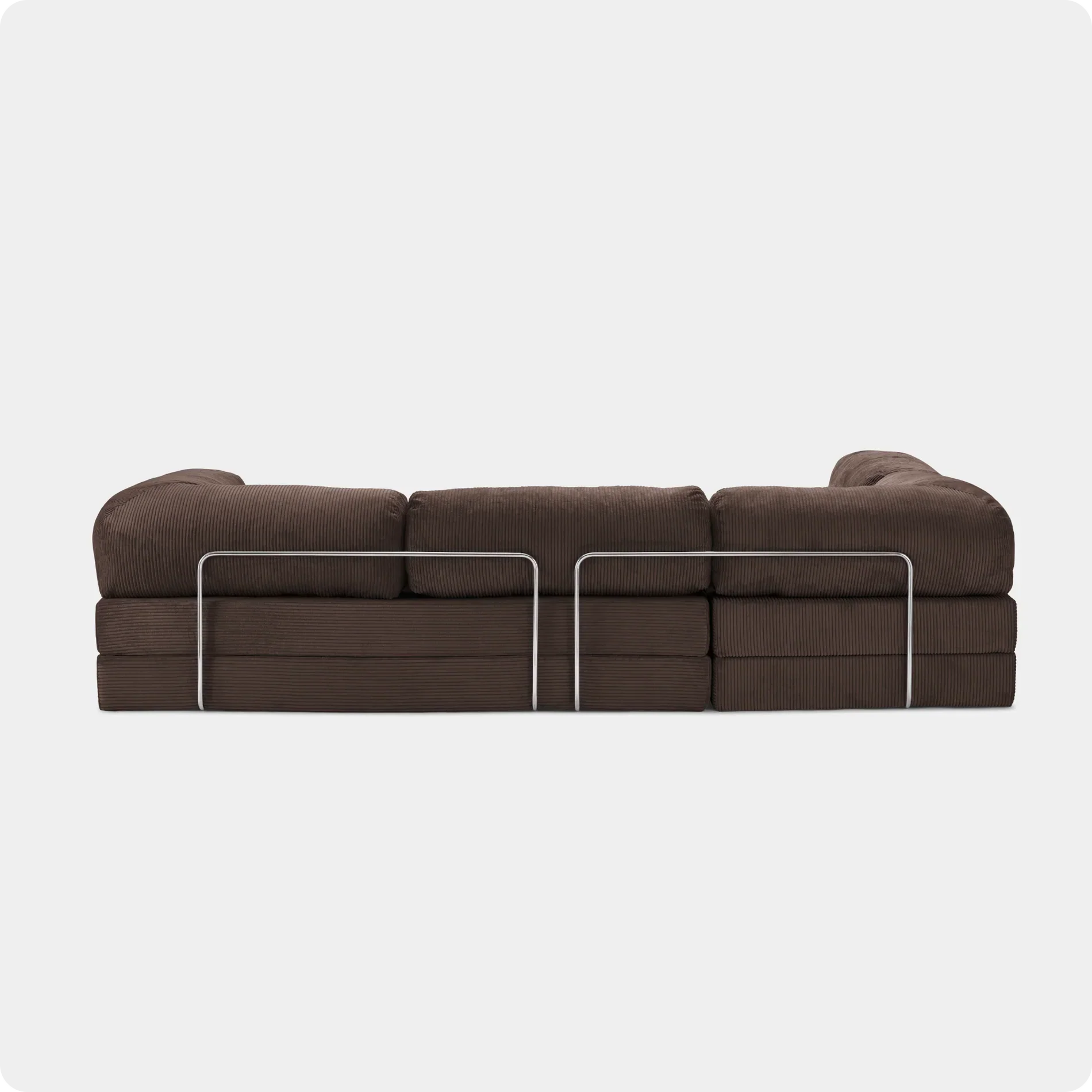 Soft Living | Sofa Corner Open - Brown