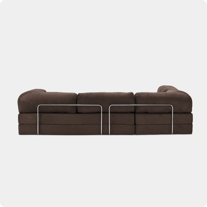 Soft Living | Sofa Corner Open - Brown
