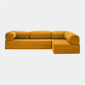 Soft Living | Sofa Corner Open - Tangerine
