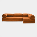 Soft Living | Sofa Corner Open - Orange