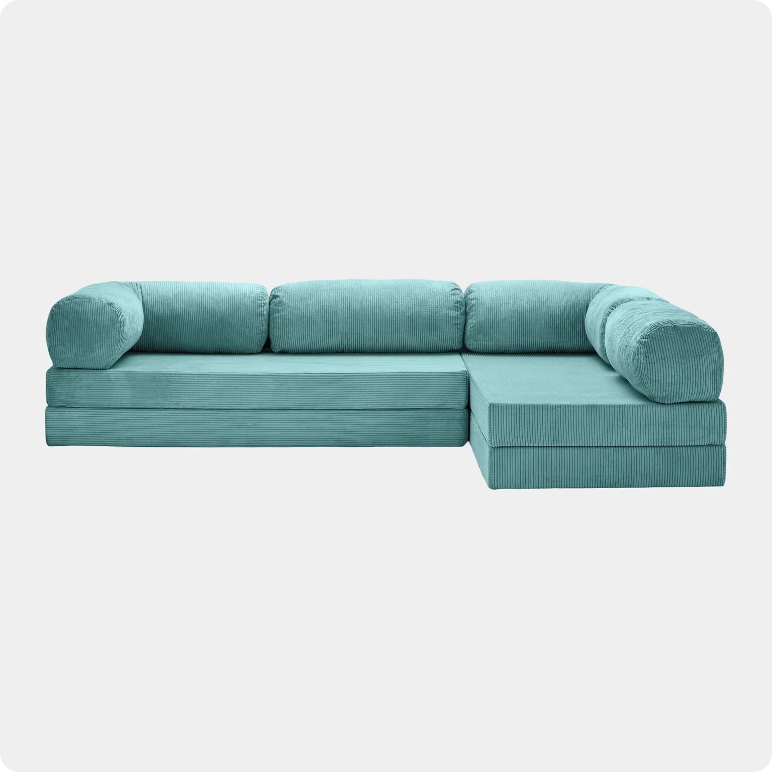 Soft Living | Sofa Corner Open - Turquoise