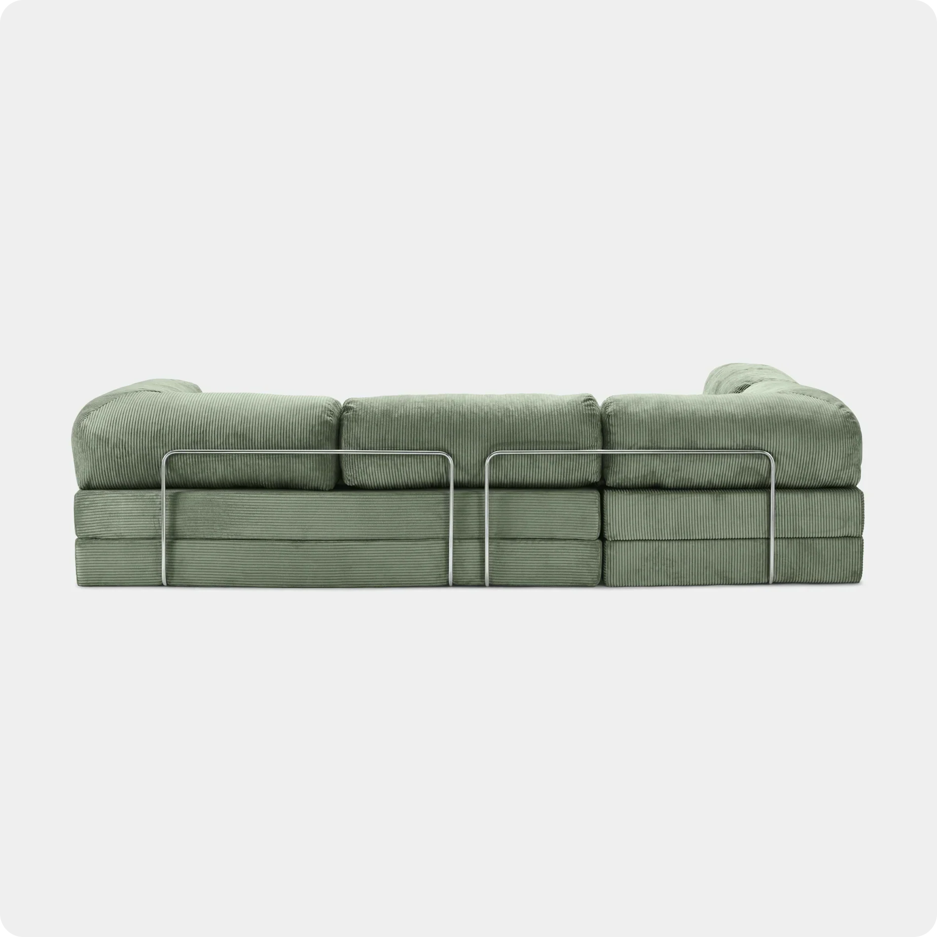 Soft Living |   Sofa Corner Open - Sage