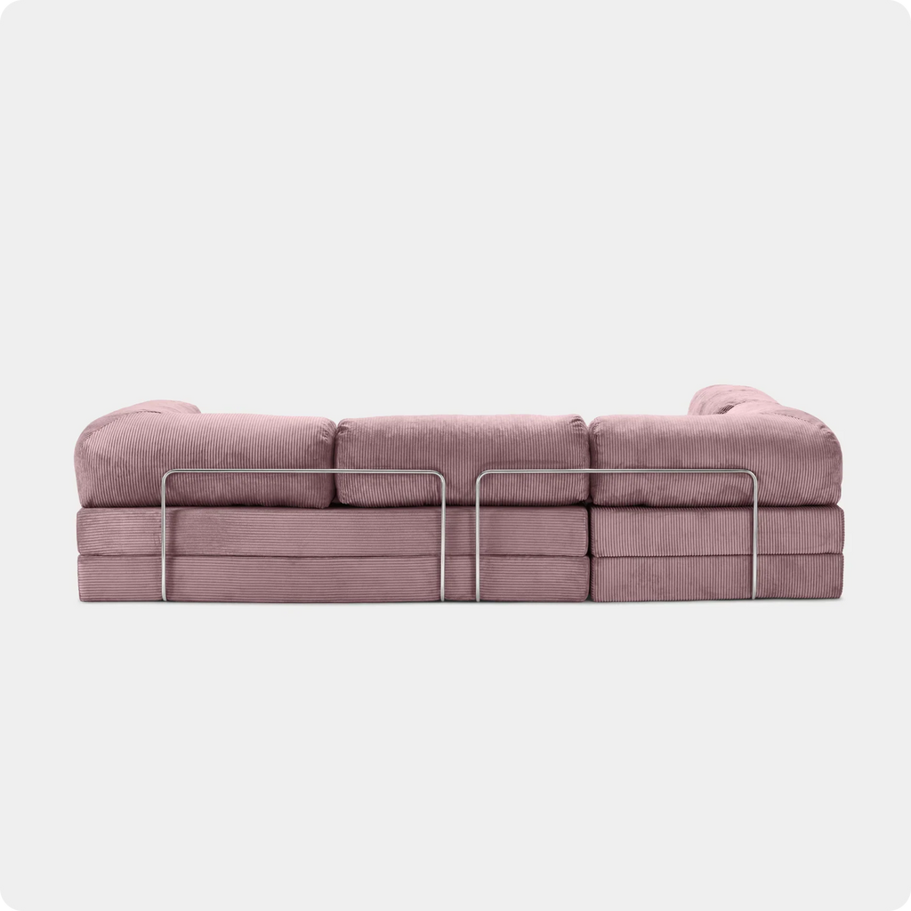 Soft Living | Sofa Corner Open - Purple