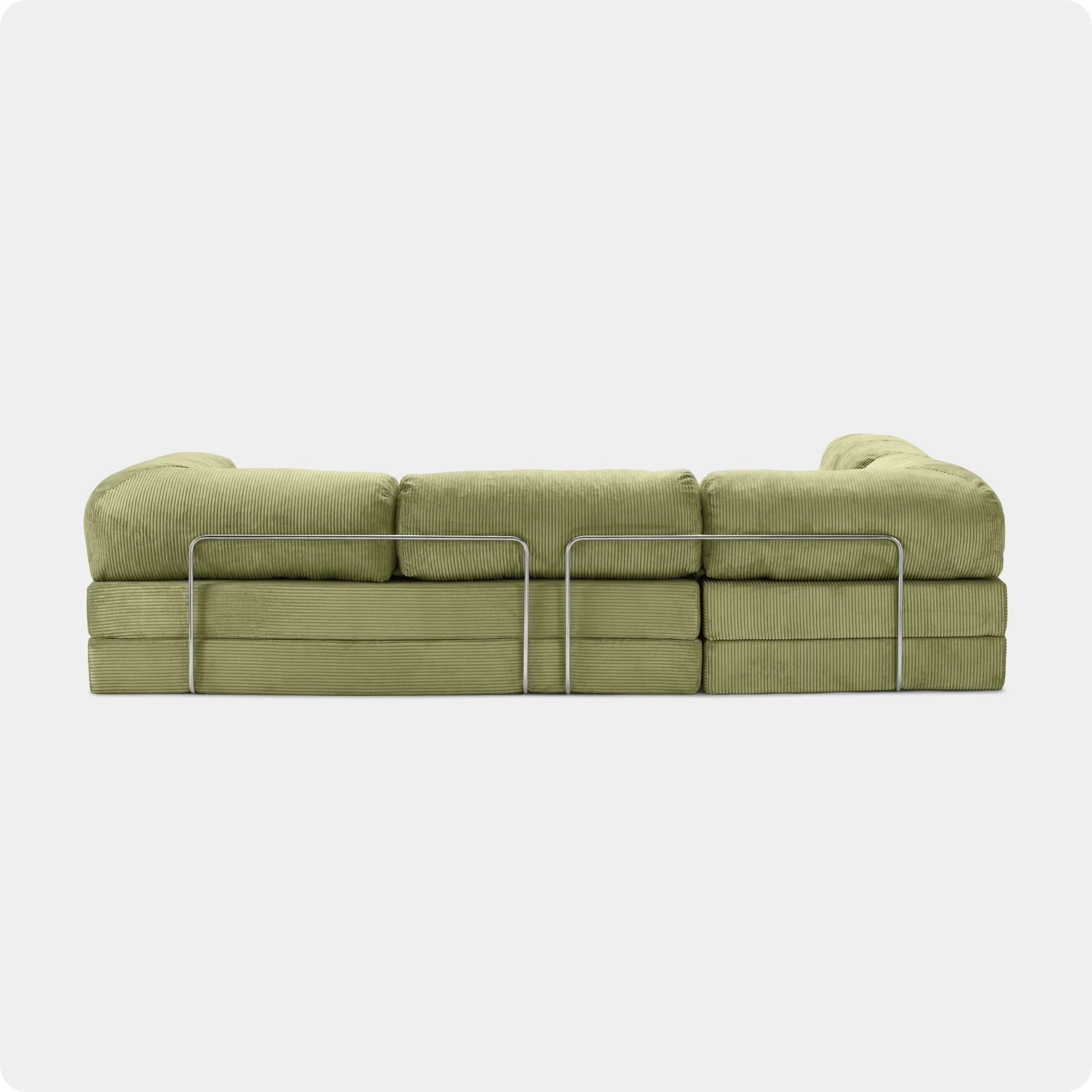 Soft Living | Sofa Corner Open - Olive