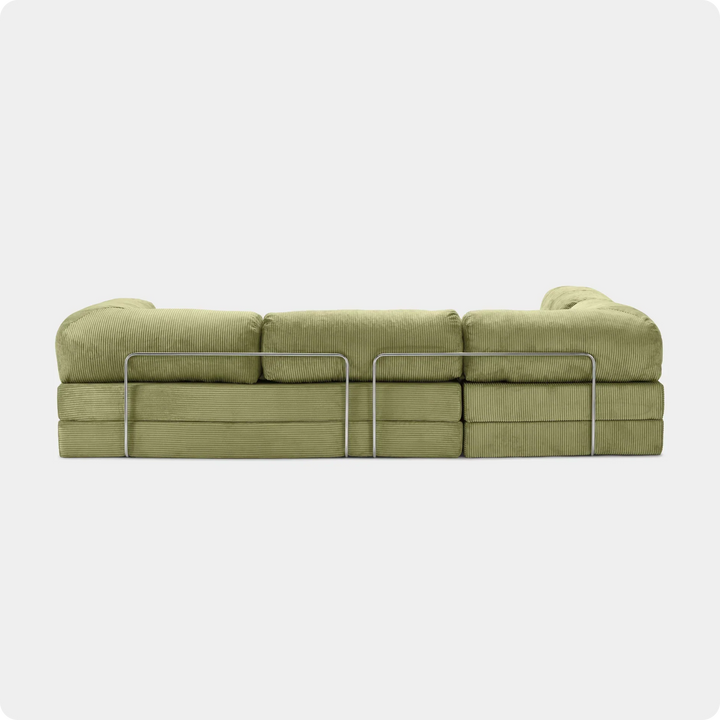 Soft Living | Sofa Corner Open - Olive