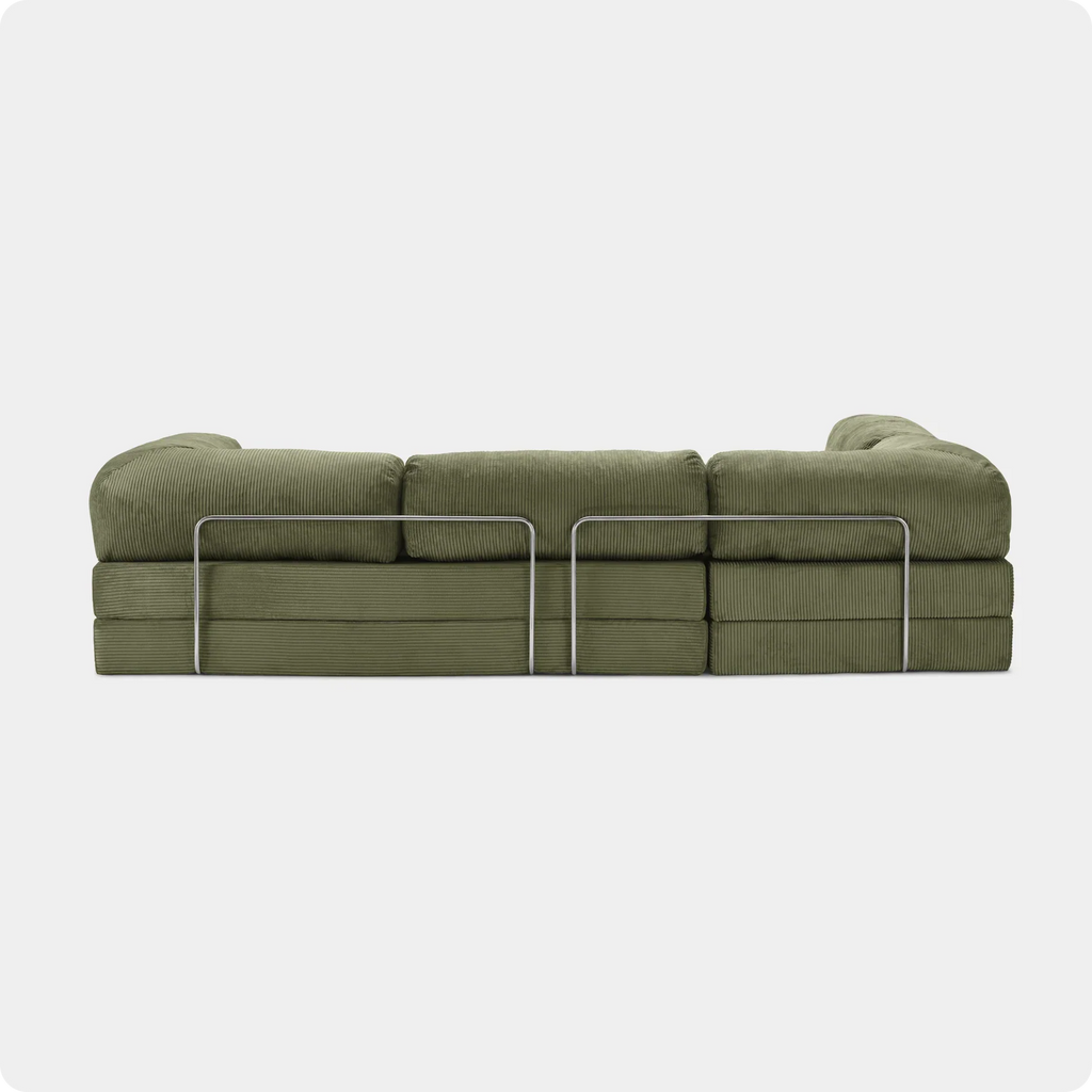 Soft Living | Sofa Corner Open - Moss