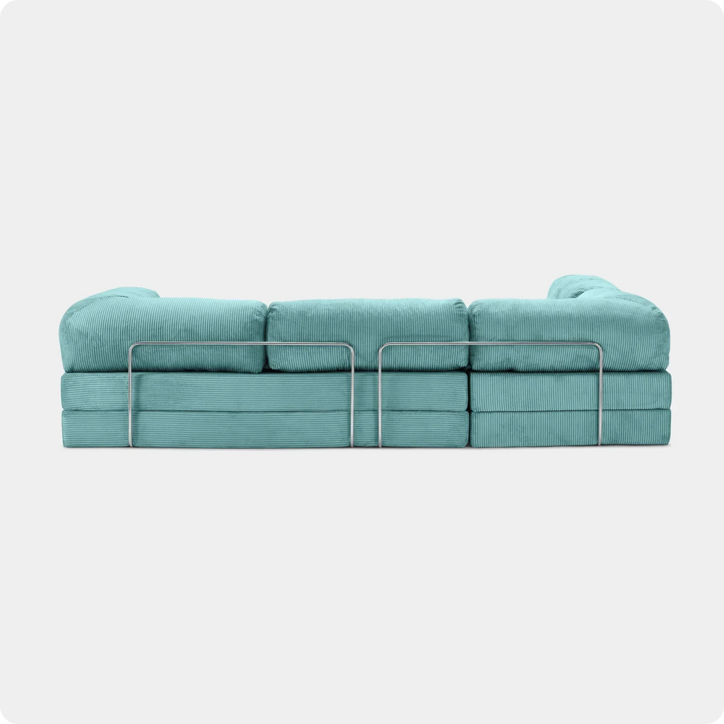 Soft Living | Sofa Corner Open - Turquoise