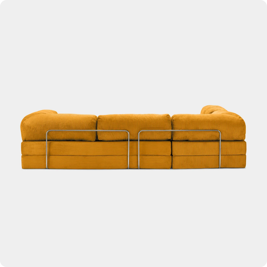 Soft Living | Sofa Corner Open - Tangerine