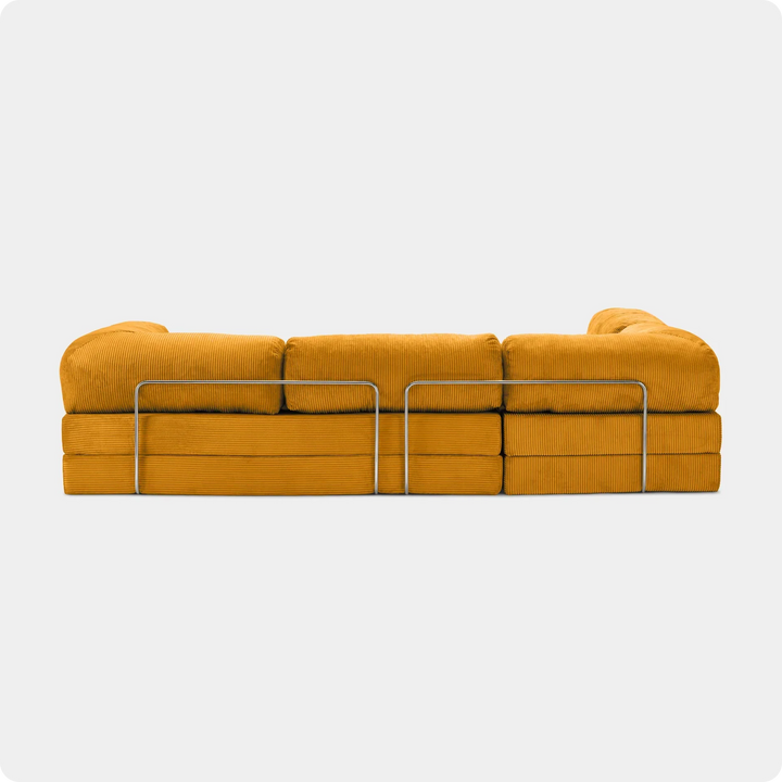 Soft Living | Sofa Corner Open - Tangerine