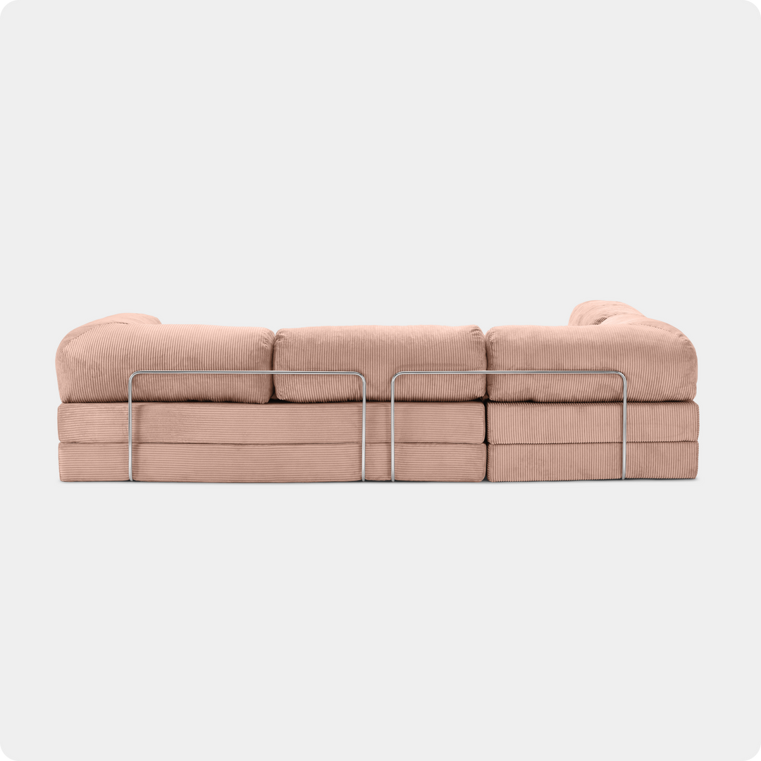 Soft Living | Sofa Corner Open - Blush