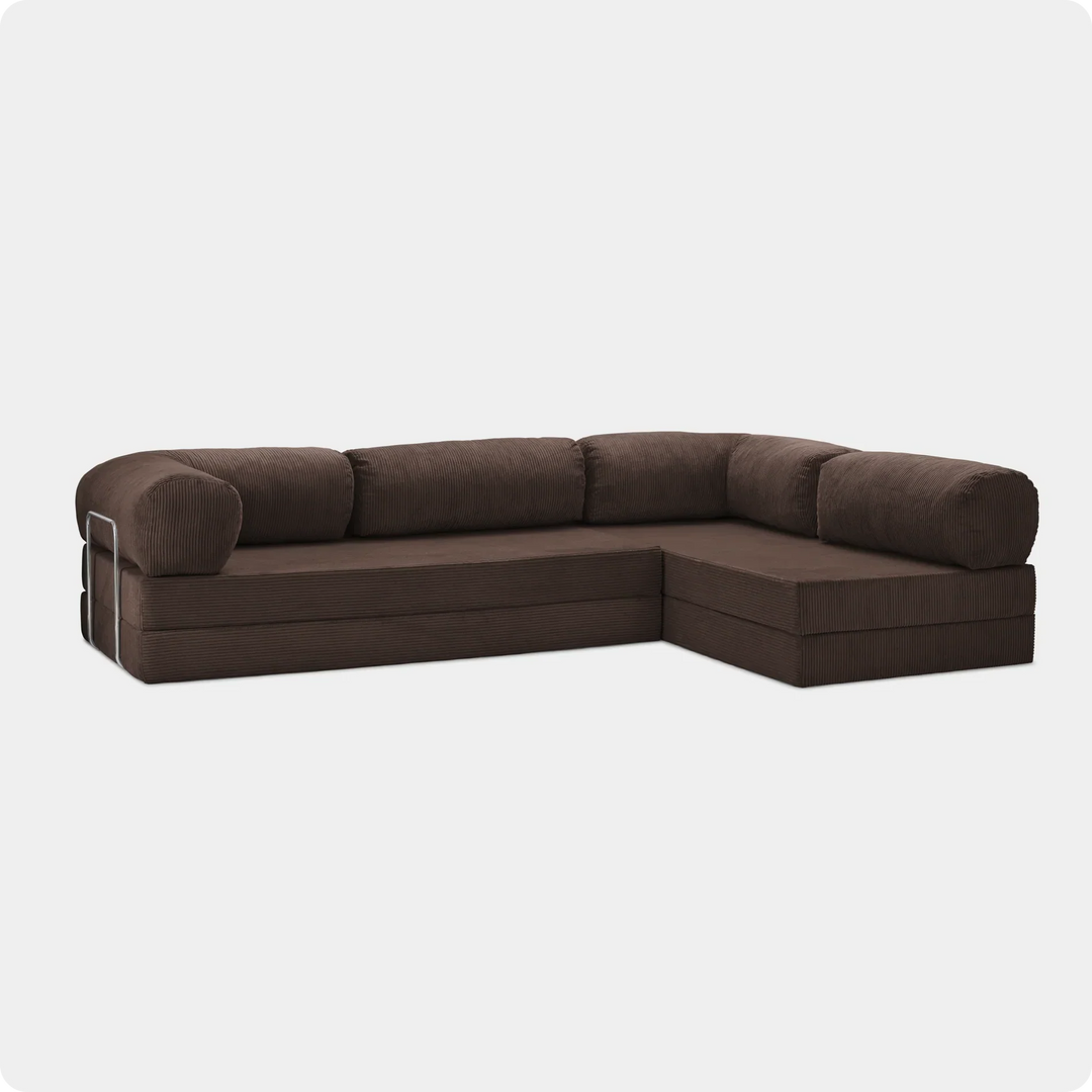 Soft Living | Sofa Corner Open - Brown