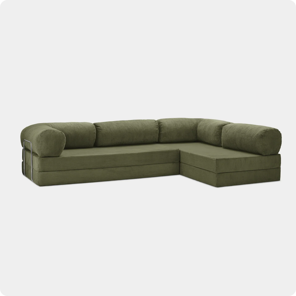 Soft Living | Sofa Corner Open - Moss