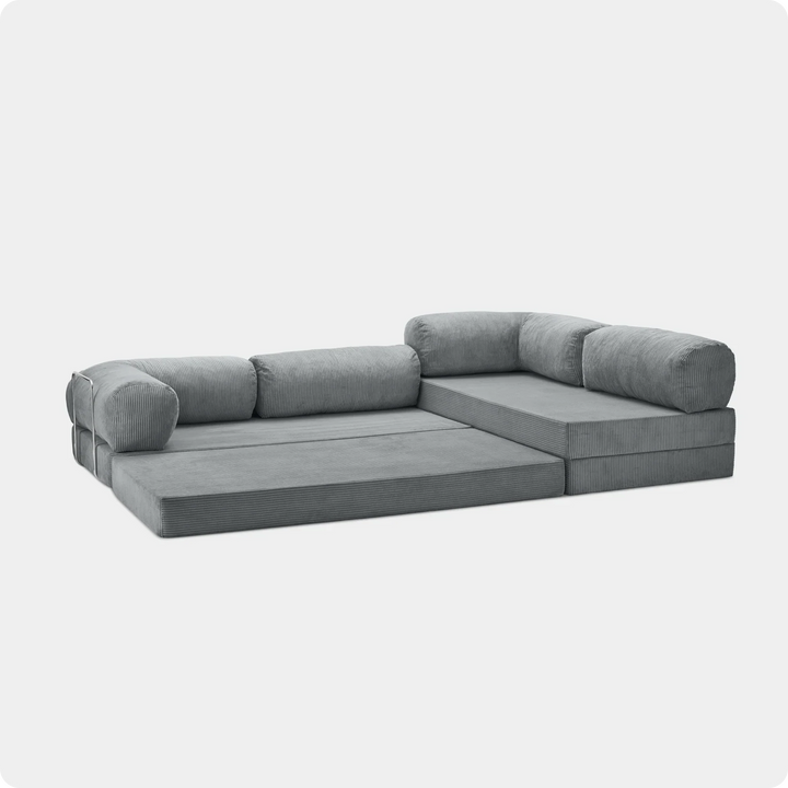 Soft Living | Sofa Corner Open - Charcoal